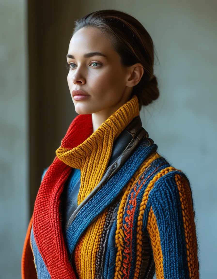 Beyond Prints: Texture Mixing for Outfits With Depth